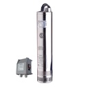 ELECTROBOMBA SUMERGIBLE DE POZO/TANQUE CZERWENY MODELO 100SCM303-0.37 S/F - 0.5 HP - 26 MTS - 220V