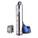 ELECTROBOMBA SUMERGIBLE DE TANQUE/POZO CZERWENY MODELO 100SCM304-0.55 - 0.75 HP C/FLOTANTE - 34 MTS - 220V