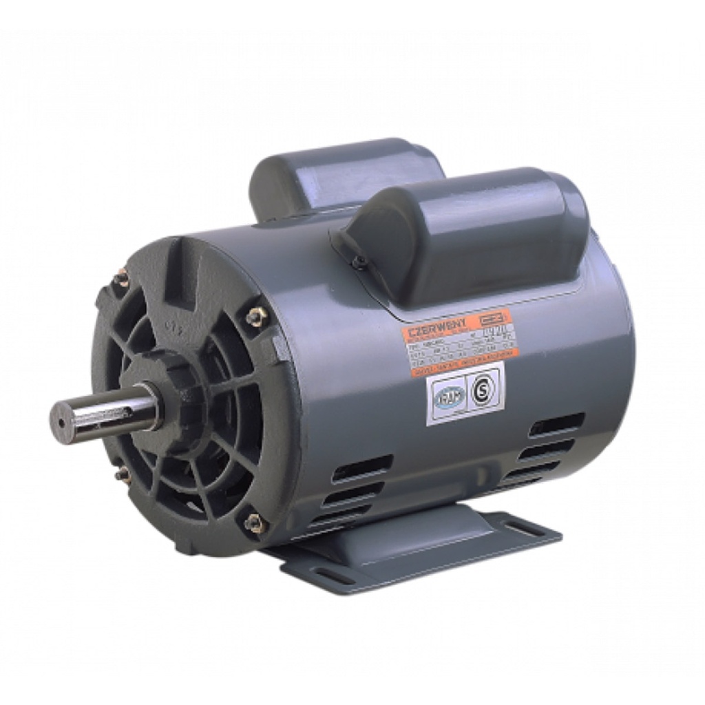 MOTOR CZERWENY LINEA NEMA ALTO PAR MODELO 56MC4RC - 4 POLOS - 1500V - 1 HP - 220V