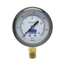 MANÓMETRO BEYCA 63MM INOX-BRONCE 0-4KG. ROSCA INF. 1/4 NPT