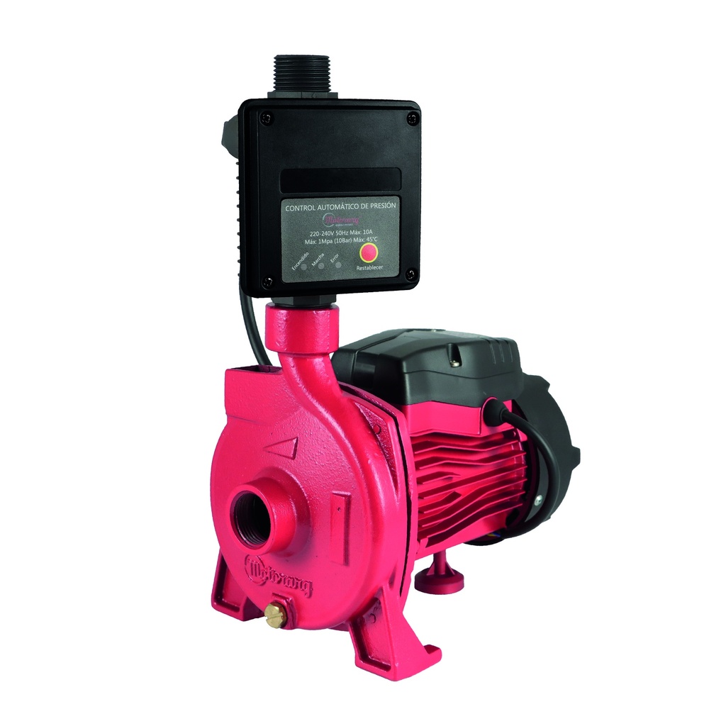 BOMBA ELEVADORA INTELIGENTE MOTORARG MODELO ELEMATIC 20 - 0,5 HP - ELEVA 18 MTS - 220V