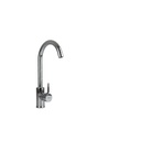 VANN - Monocomando cocina alto curvo cepillado