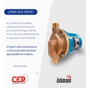 BOMBA CIRCULADORA ROWA MODELO 12/1 3V SANITARIA 220V AR