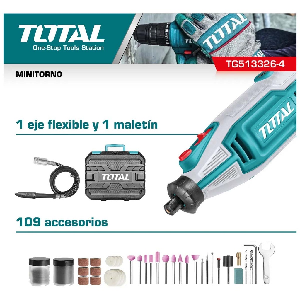 Minitorno 130W TOTAL TG513326-4
