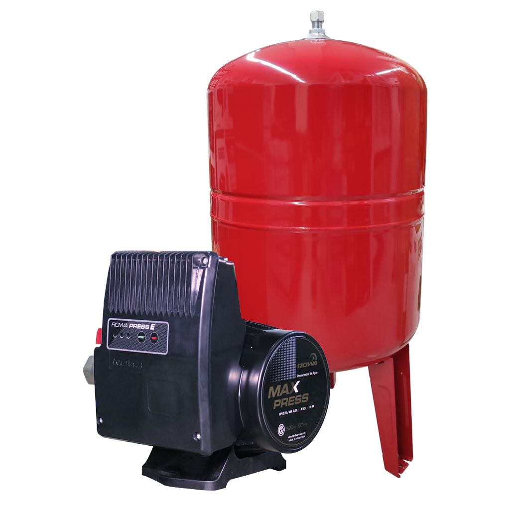 BOMBA PRESURIZADORA ROWA MODELO PRESS 200E - 200L HASTA 16 CONSUMOS - TANQUE ELEVADO Y CISTERNA
