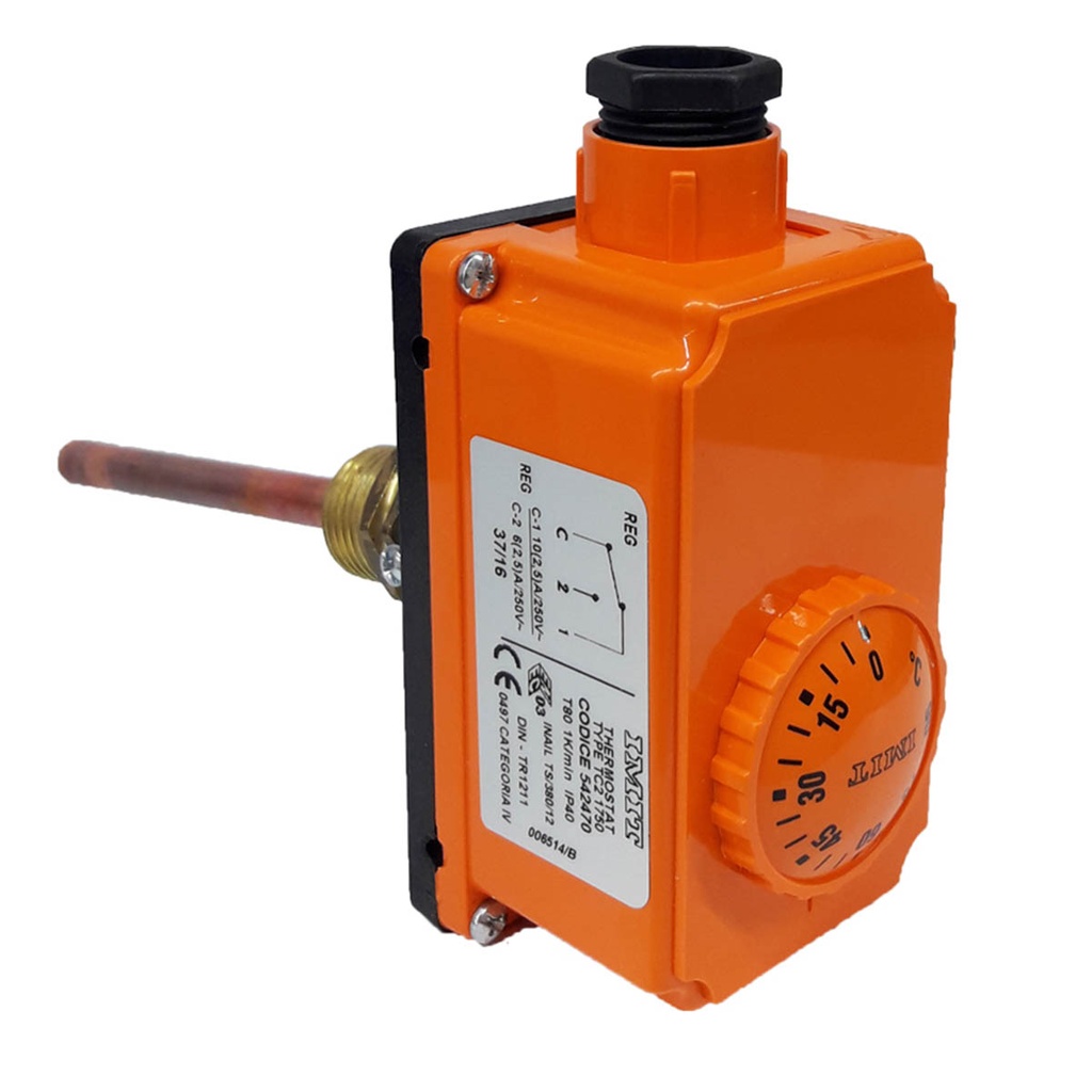 TERMOSTATO DE INMERSIÓN IMIT PARA CALDERAS (AQUASTATO) (ITALIANO)