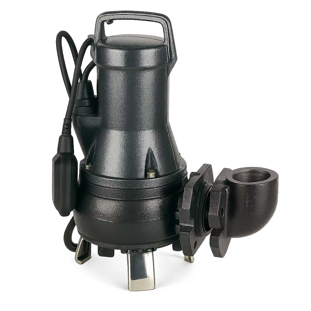 BOMBA ESPA DRENAJE CLOACAL MODELO DRAINCOR 180M A - 1,2 HP - TRITURADORA - 220V