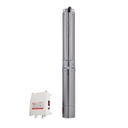 BOMBA SUMERGIBLE DE POZO MOTORARG 4 PULGADAS MODELO SUB4 100 M CON TABLERO - 1 HP - 55 MTS - 220V