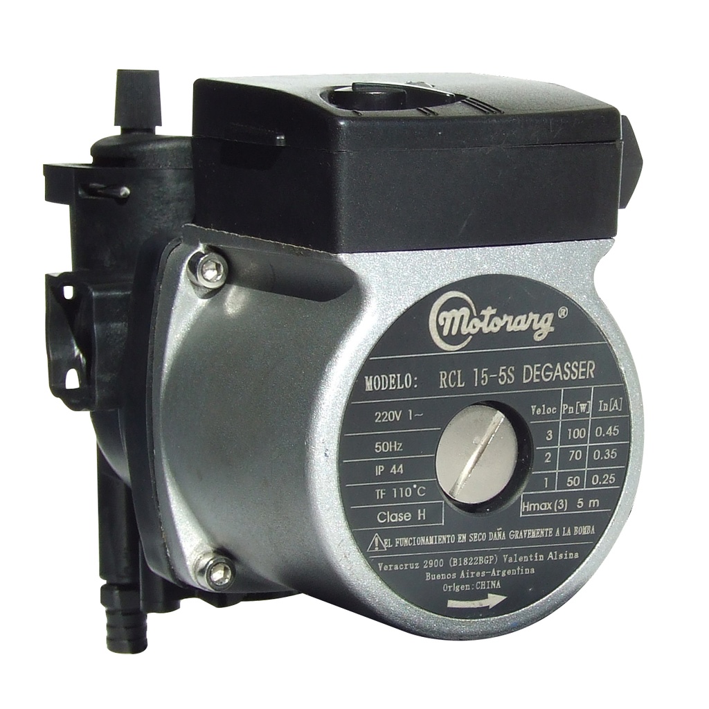 BOMBA RECIRCULADORA MOTORARG MODELO RCL 15/6S (CACAO)