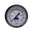 MANÓMETRO BEYCA 63MM INOX-BRONCE 0-1KG. ROSCA INF. 1/4 NPT