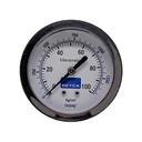 MANÓMETRO BEYCA 63MM INOX-BRONCE 0-100KG. ROSCA POST. 1/4 NPT