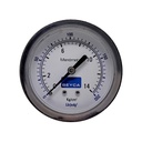 MANÓMETRO BEYCA 63MM INOX-BRONCE 0-14KG. ROSCA POST. 1/4 NPT