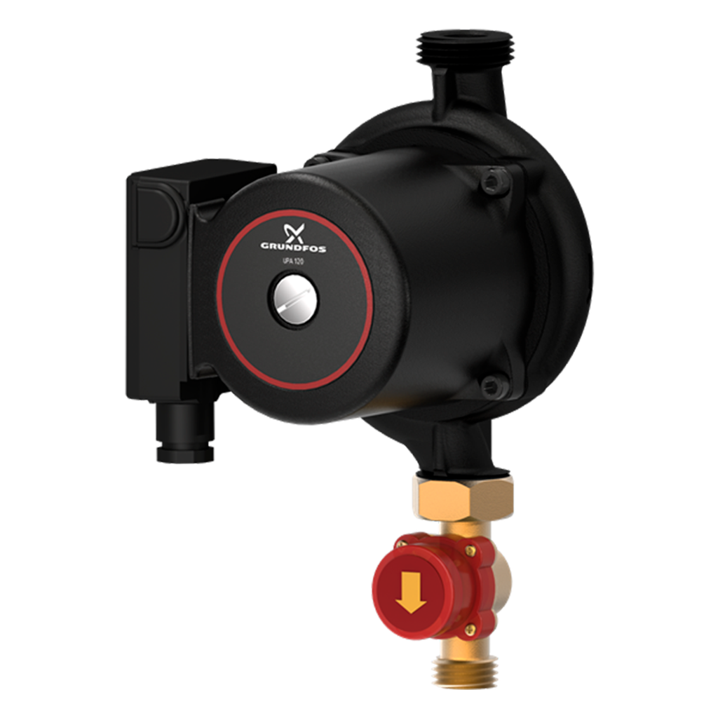 BOMBA PRESURIZADORA GRUNDFOS MODELO UPA 120-180 BLACK HASTA 4 CONSUMOS - TANQUE ELEVADO 