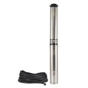 BOMBA SUMERGIBLE DE POZO VASSER 4 PULGADAS MODELO BS4-100-2A DE ARRANQUE DIRECTO - 1 HP - 55 MTS - 220V + CABLE