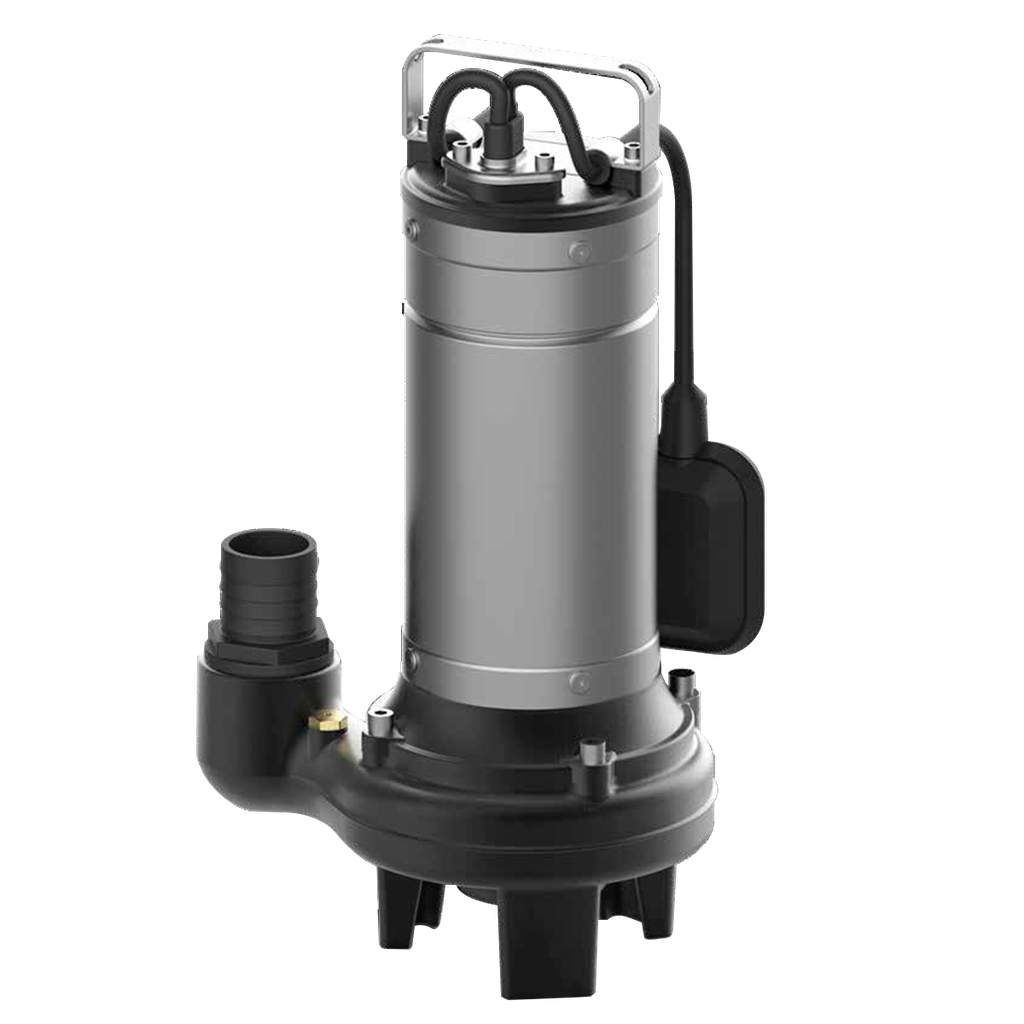 BOMBA SUMERGIBLE DE DRENAJE CLOACAL LEO MODELO LSWM100A - 1 HP - 220V