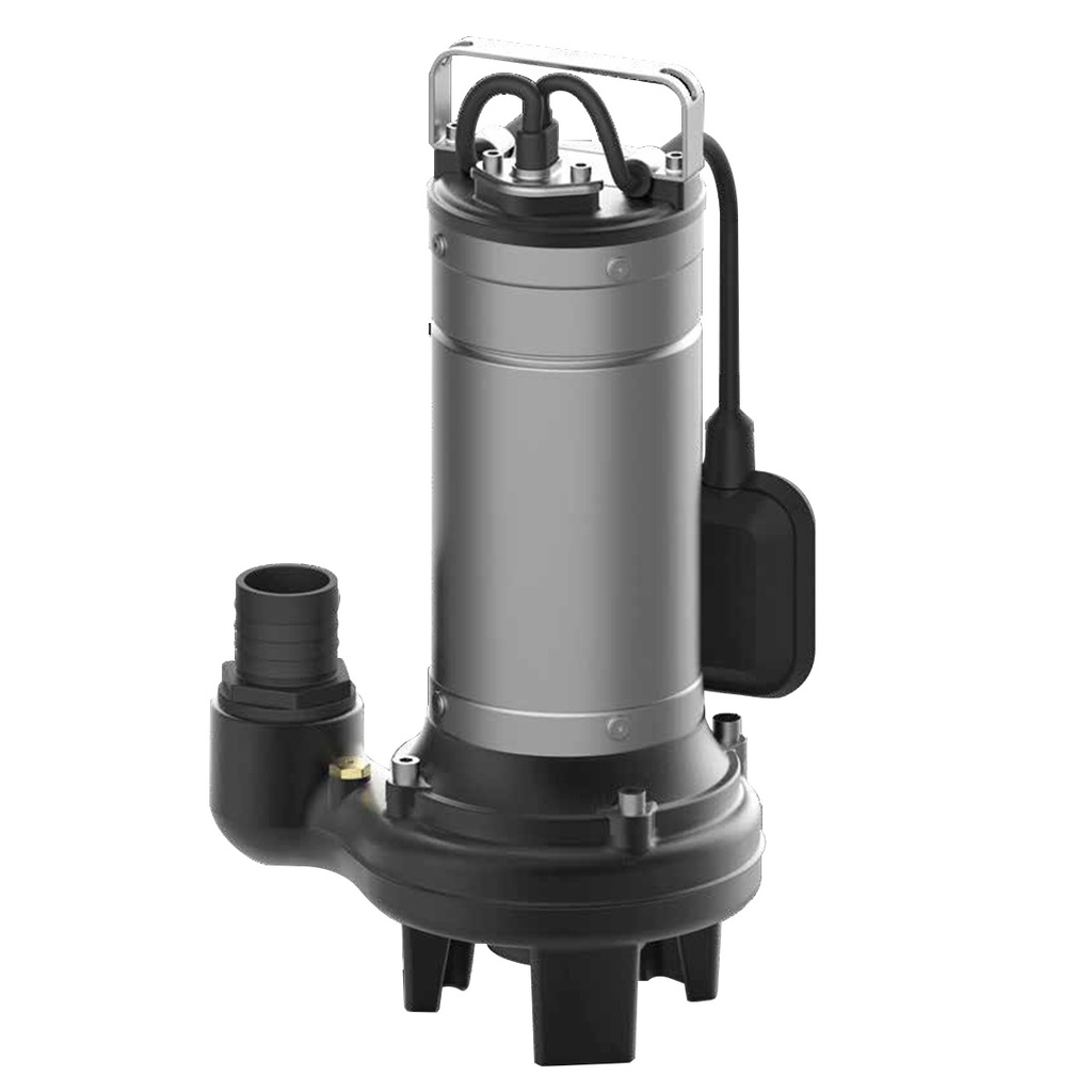 BOMBA SUMERGIBLE DE DRENAJE CLOACAL LEO MODELO LSWM150A - 1,5 HP - 220V