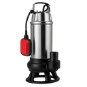 BOMBA SUMERGIBLE DE DRENAJE CLOACAL MOTORARG MODELO DRT 100 M - 1 HP - CON CUCHILLA - 220V