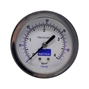 MANÓMETRO BEYCA 63MM INOX-BRONCE 0-5KG. ROSCA POST. 1/4 NPT