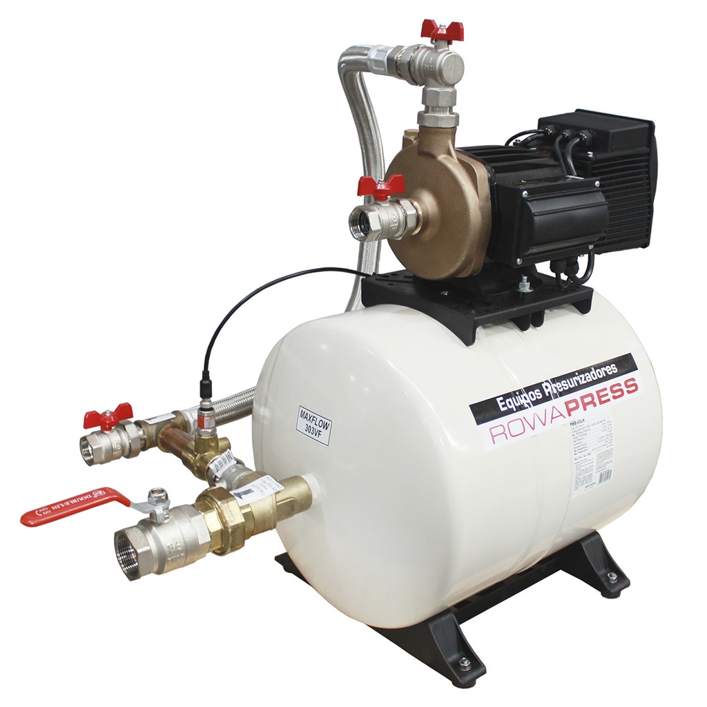 [0005-0690] BOMBA PRESURIZADORA ROWA MODELO MAXFLOW 303 VF HASTA 6 CONSUMOS Y 18 VALVULAS - TANQUE ELEVADO Y CISTERNA
