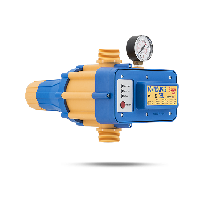 [CONTROLPRESS TRI] CONTROL AUTOMATICO WATERTECH MODELO CONTROLPRESS TRIFASICO