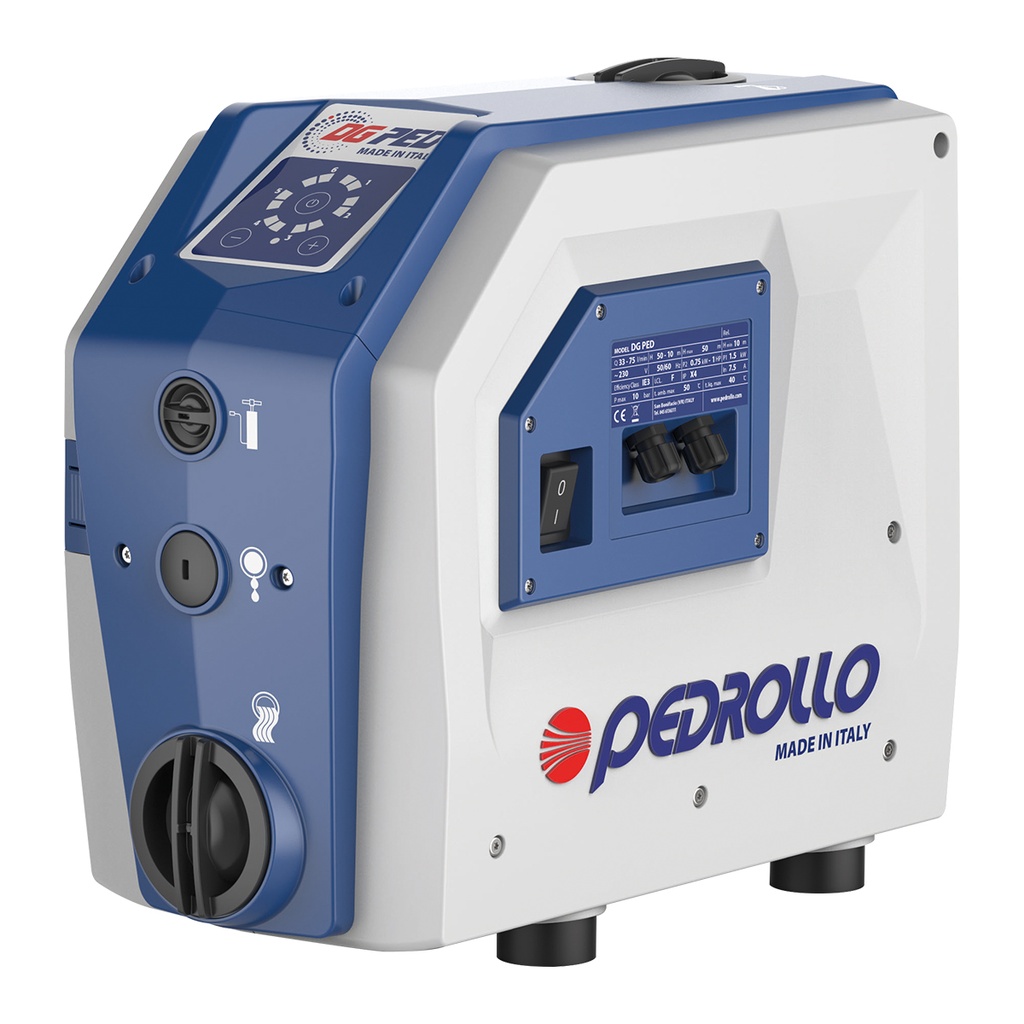 [I.DG.1.0003.M] BOMBA PRESURIZADORA VELOCIDAD VARIABLE PEDROLLO MODELO DG PED3 HASTA 8 CONSUMOS - TANQUE ELEVADO Y CISTERNA