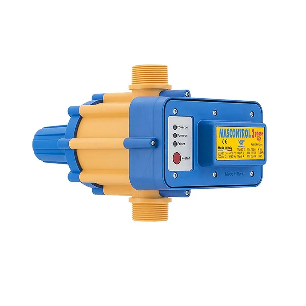 [MASCONTROL TRI 1.2] CONTROL AUTOMATICO WATERTECH MODELO MASCONTROL TRIFASICO 1.2