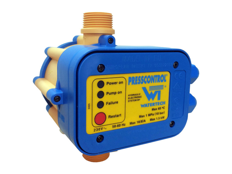 CONTROL AUTOMATICO WATERTECH MODELO PRESSCONTROL | Presostato