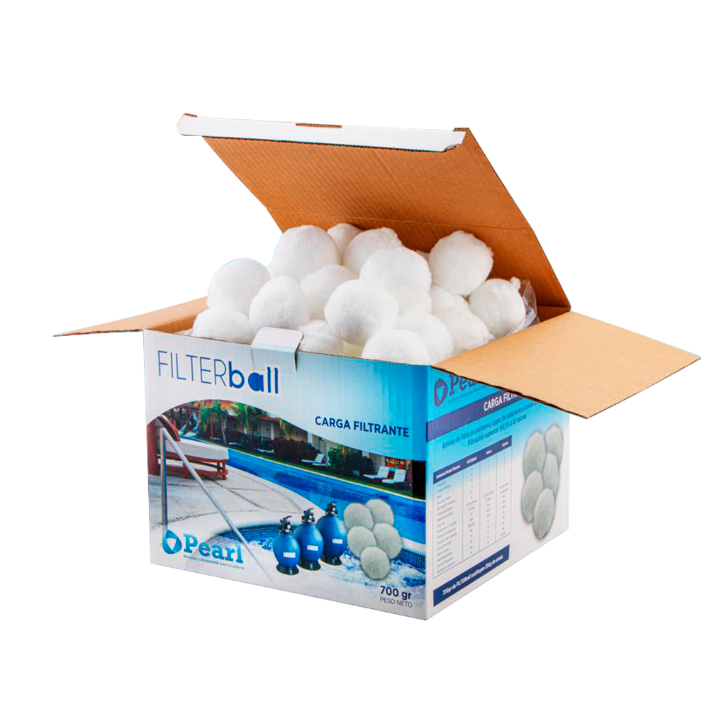 [S.CF.1.0007.0] POMPONES FILTRANTES PEARL - 1 UNIDAD - PARA FILTRO FS-40
