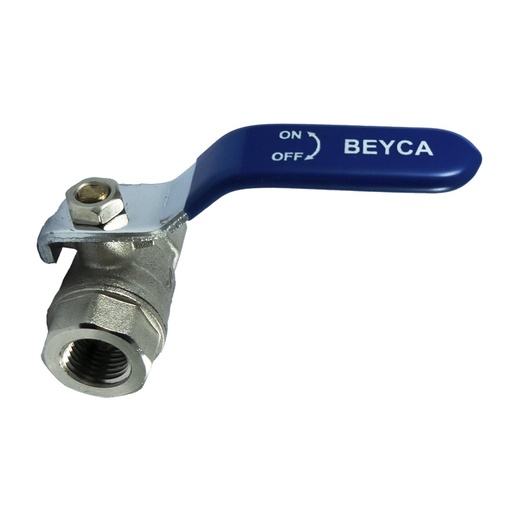 [VE-07] LLAVE ESFERICA BEYCA H/H 1/4 BSPT MODELO VE-07