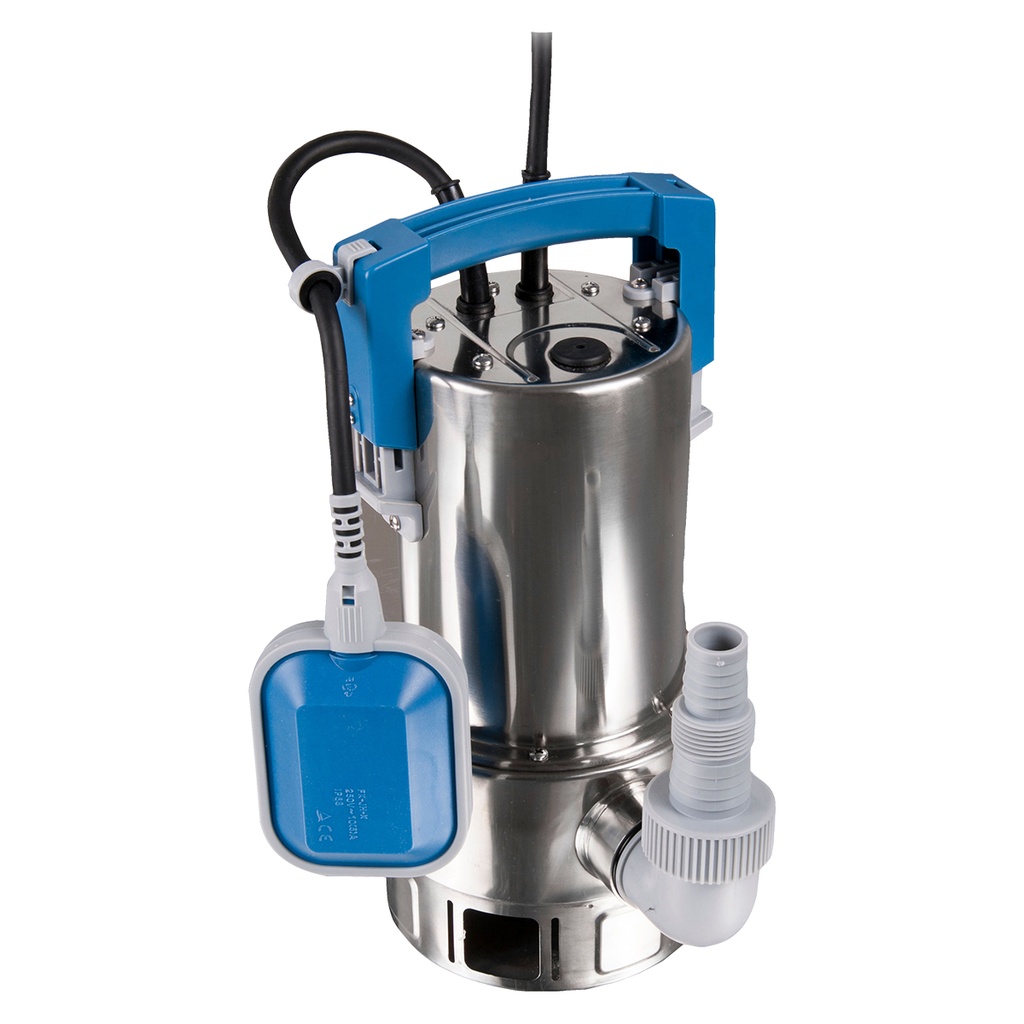 BOMBA SUMERGIBLE DE DRENAJE MOTORARG MODELO SM INOX 750 - 1 HP - PARA AGUAS SUCIAS