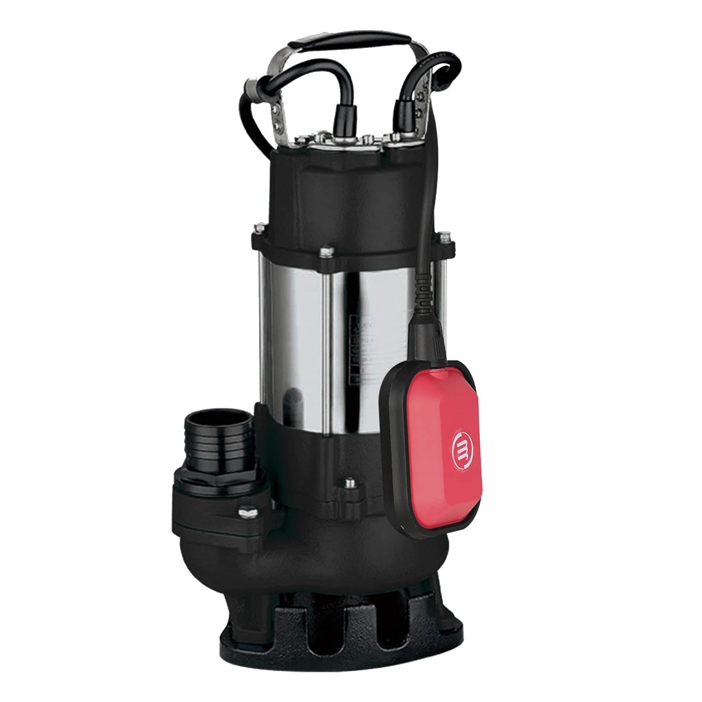 [G.DV.2.0015.M] BOMBA SUMERGIBLE DE DRENAJE MOTORARG MODELO DRV 150 M - 1,5 HP - PARA AGUAS CARGADAS - 220V